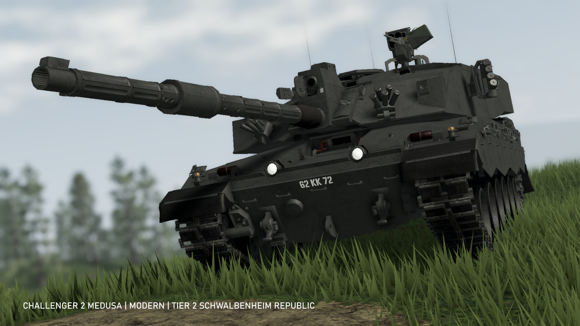 The Challenger 2 Medusa with soft-kill APS