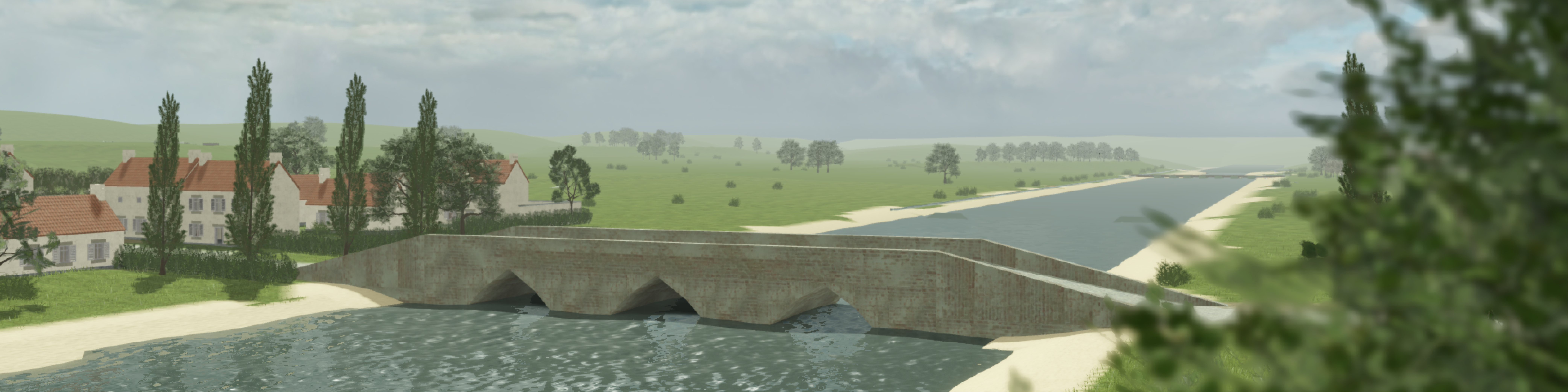 The Riverbank map