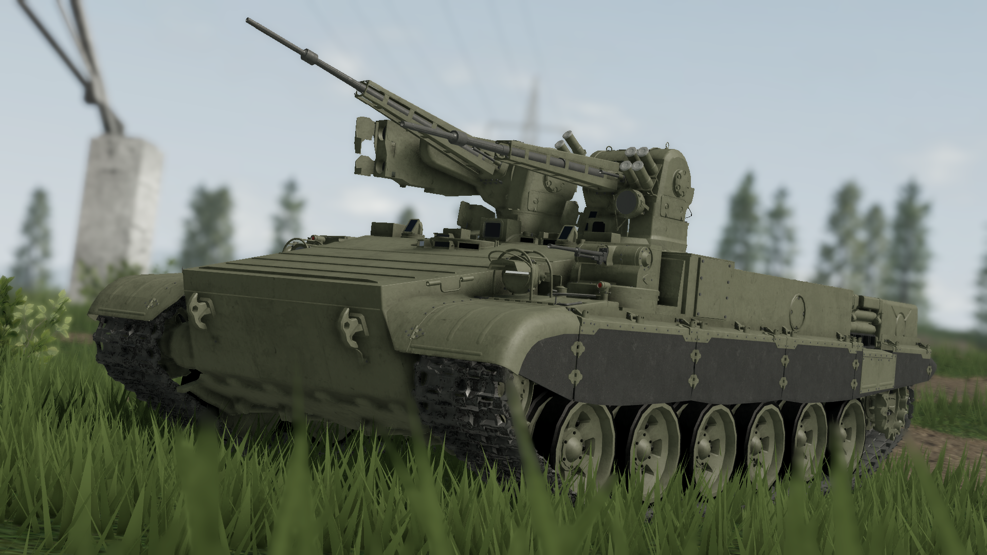 The Object 781 with its five turrets
