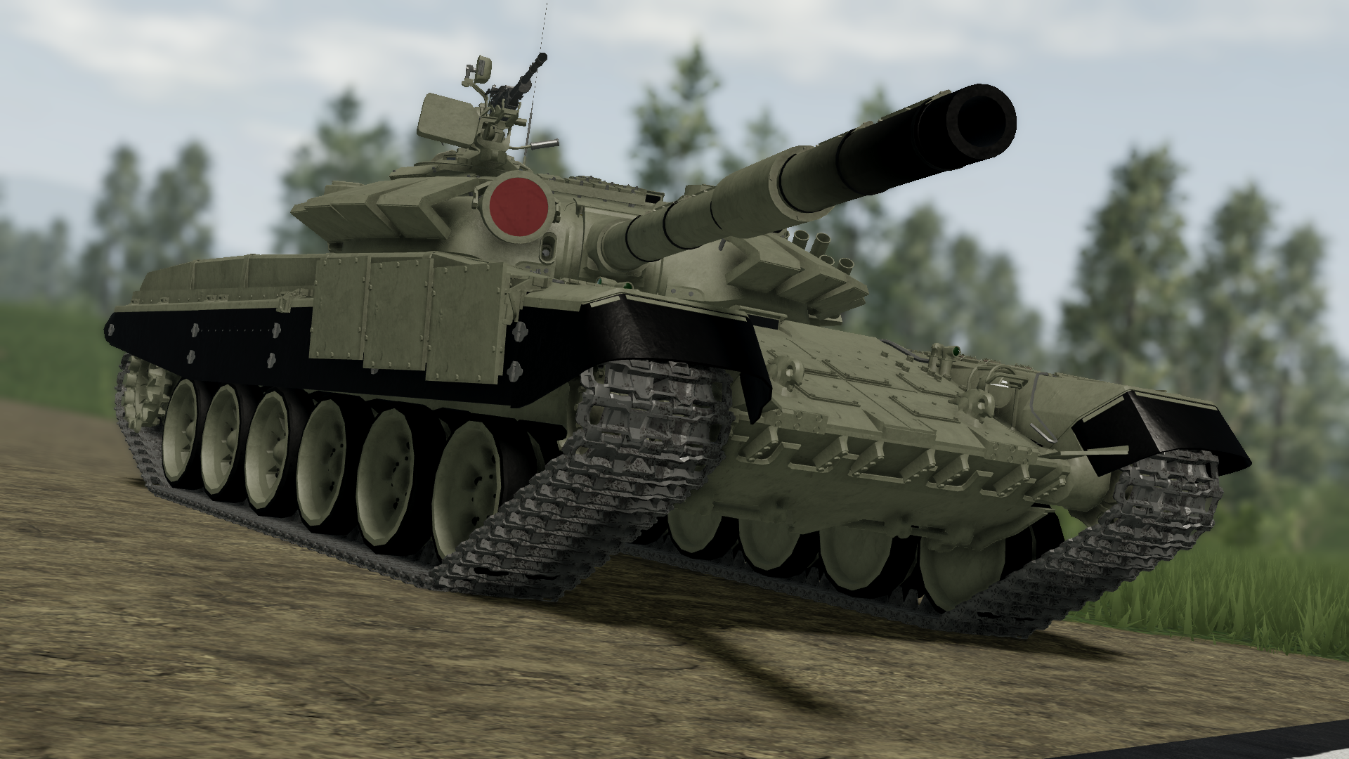 The T-72B (1989) with K5 ERA
